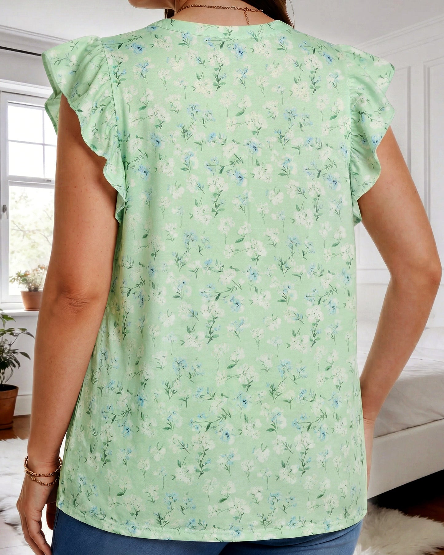 Oryer Plus Size Tank Tops for Women, V Neck Trendy Tunic Summer Shirts for Women Sleeveless Casual Womens Blouse 1X-5X